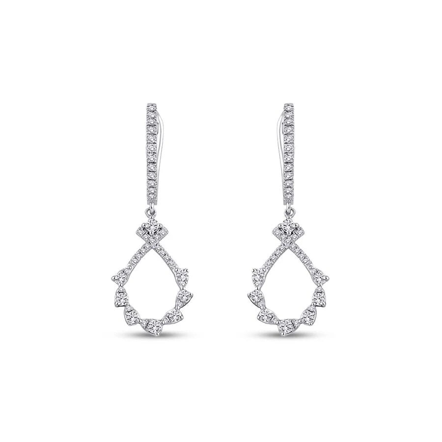 0.58 ct. Diamant Trend Ohrringe