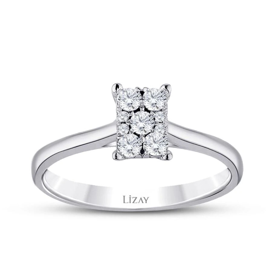 0.18 ct. Diamant Trend Ring