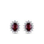 1.53 ct. Diamant Rubin Ohrringe