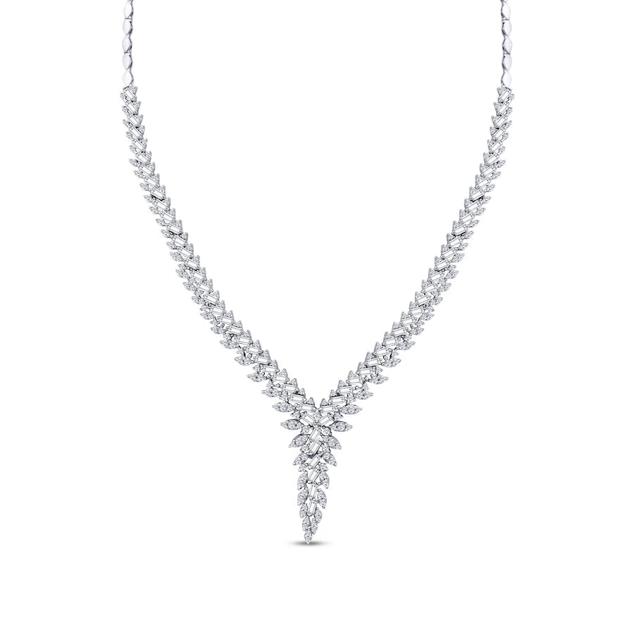 Gold Baguette Halskette