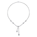 3.00 ct. Diamant Baguette Halskette