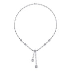 3.00 ct. Diamant Baguette Halskette