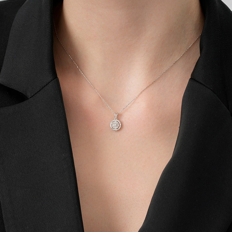 0.39 Karat Diamant Baguette Set