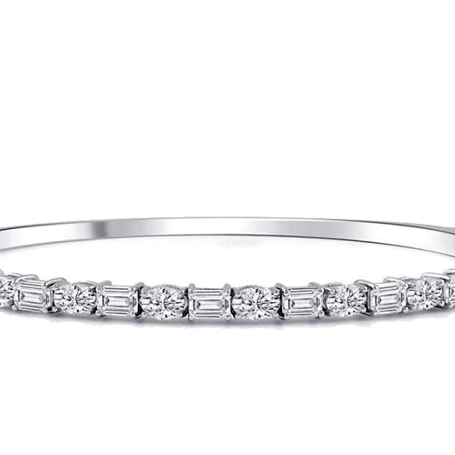 3.32 ct. Diamant Baguette Armreif