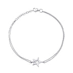 0.01 ct. Diamant Stern Armband
