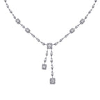 3.00 ct. Diamant Baguette Halskette
