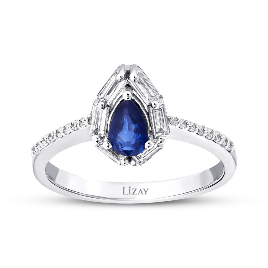 3.00 Karat Diamant Saphir Set