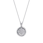 0.17 ct. Diamant Rund Halskette