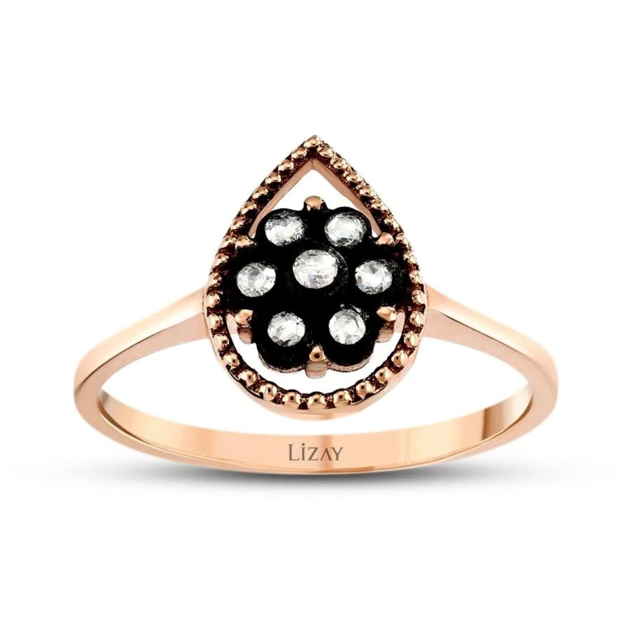 0.36 Karat Diamant Rose Set