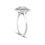 0.35 ct. Diamant Baguette Ring
