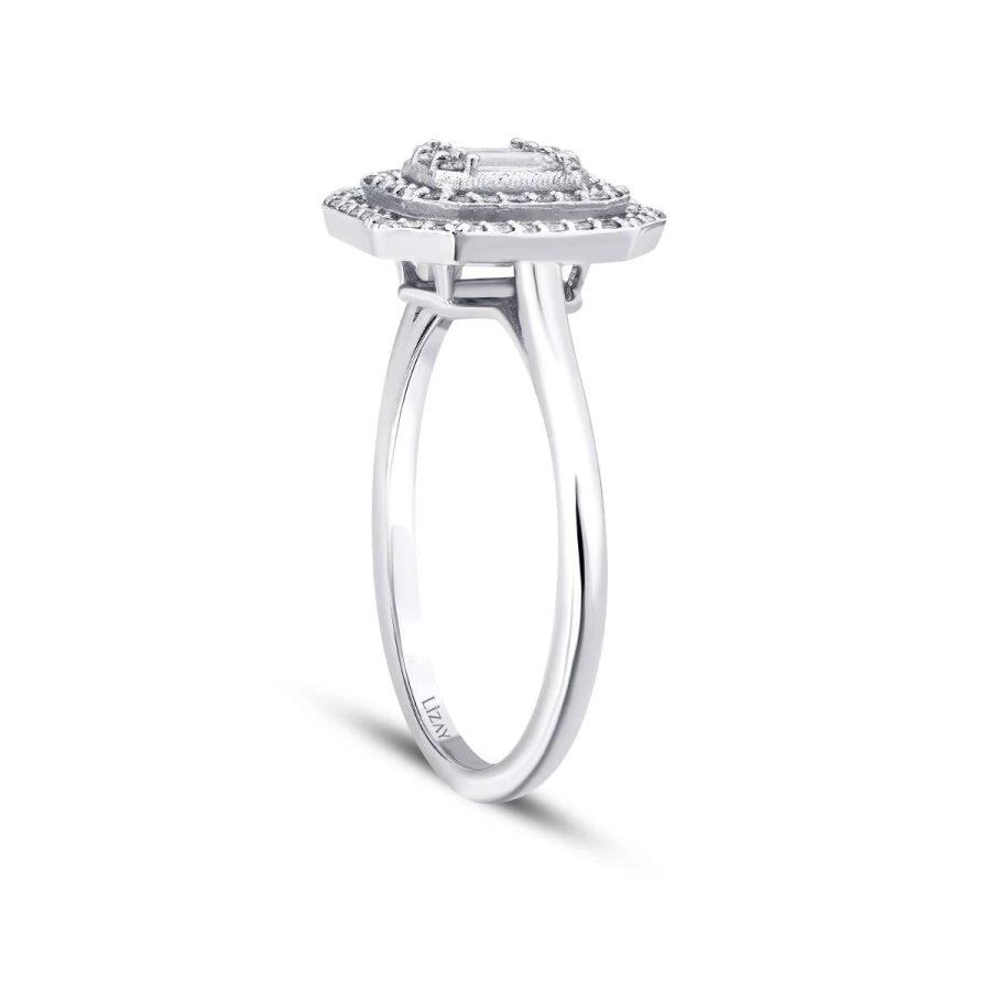 0.35 ct. Diamant Baguette Ring