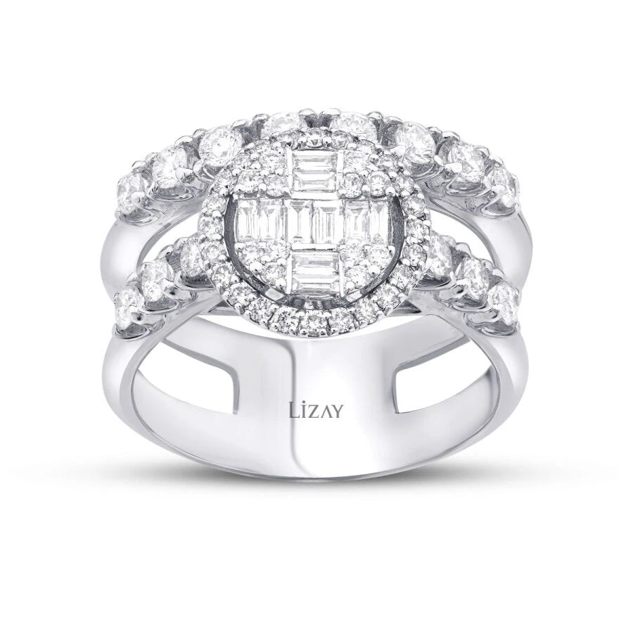 1.09 ct. Diamant Baguette Ring