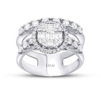 1.09 ct. Diamant Baguette Ring