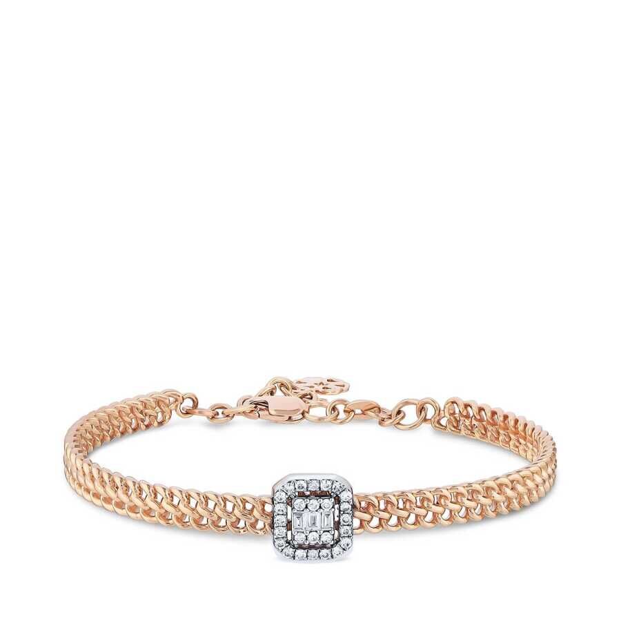 0.34 ct. Diamant Baguette Armband