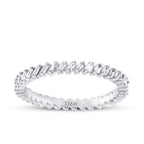 0.33 ct. Diamant Baguette Eternity Ring
