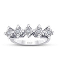1.00 ct. Diamant Effekt Fünf-Stein Ring