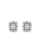0.19 ct. Diamant Baguette Ohrringe