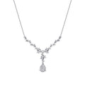 0.48 ct. Diamant Tropfen Halskette