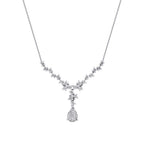 0.48 ct. Diamant Tropfen Halskette