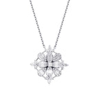 0.83 ct. Diamant Baguette Halskette