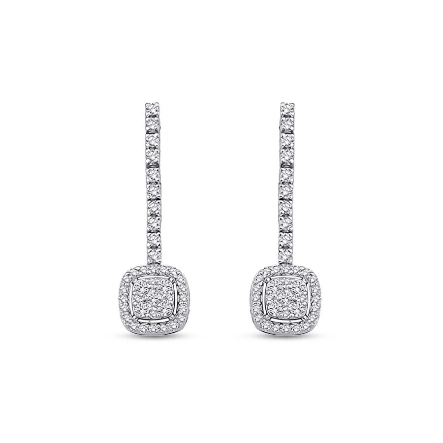 0.71 ct. Diamant Trend Ohrringe