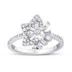 0.94 Karat Diamant Baguette Stern Set