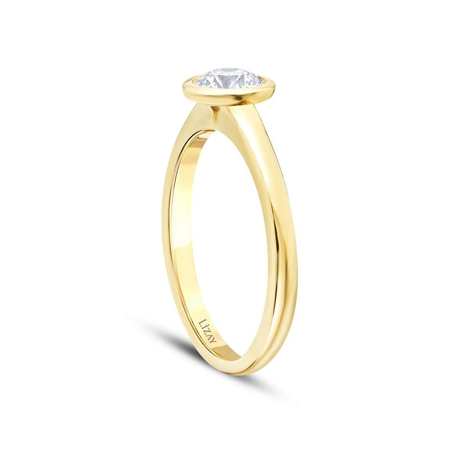 0.50 ct. Diamant Rund Solitär Verlobungsring