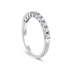 0.73 ct. Diamant Halb-Eternity Ring
