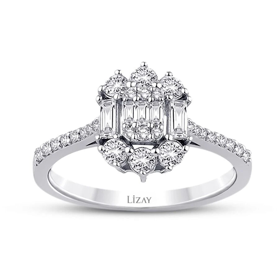 2.28 Karat Diamant Baguette Set