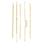 Gold Armband mit Knotenmotiv