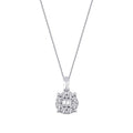 0.23 ct. Diamant Baguette Trend Halskette