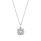 0.23 ct. Diamant Baguette Trend Halskette