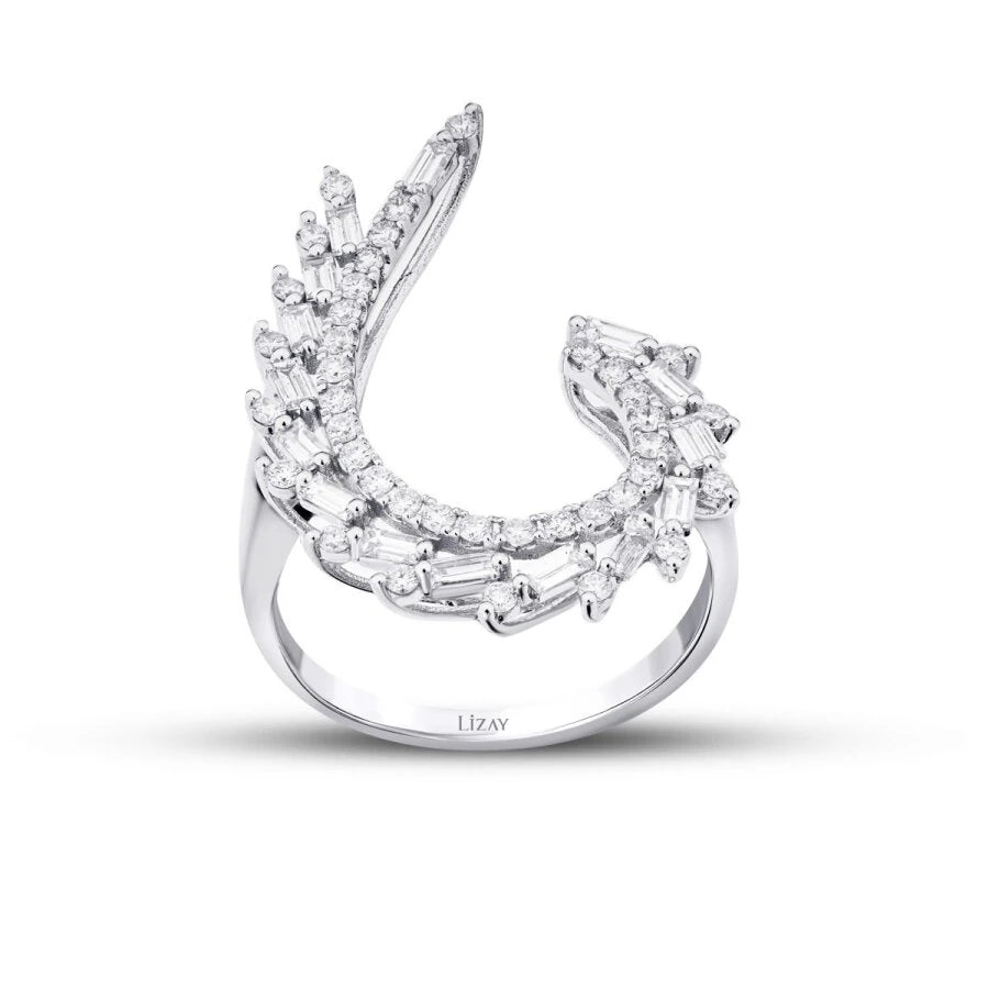 0.93 ct. Diamant Baguette Ring