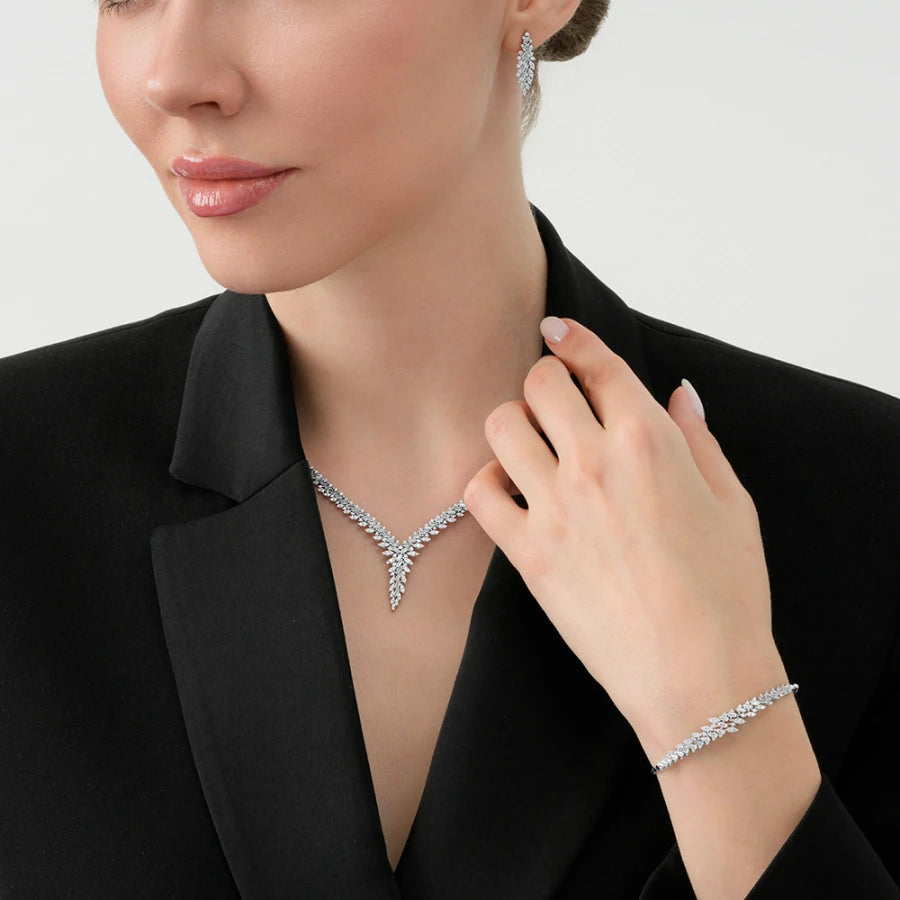 Gold Baguette Halskette