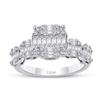 1.14 ct. Diamant Baguette Ring
