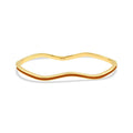 Gold Roter Emaille Armreif