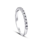 0.66 ct. Diamant Halb-Eternity Ring