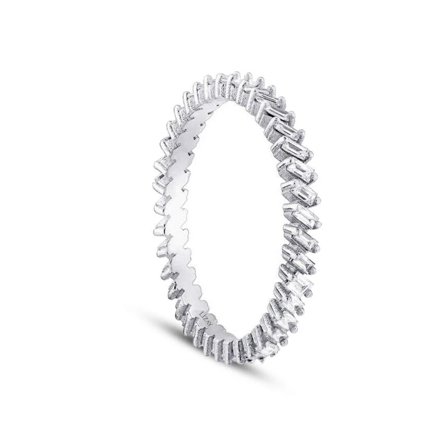 0.33 ct. Diamant Baguette Eternity Ring