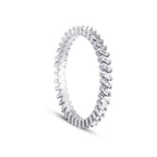 0.33 ct. Diamant Baguette Eternity Ring