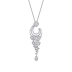 1.77 ct. Diamant Baguette Halskette