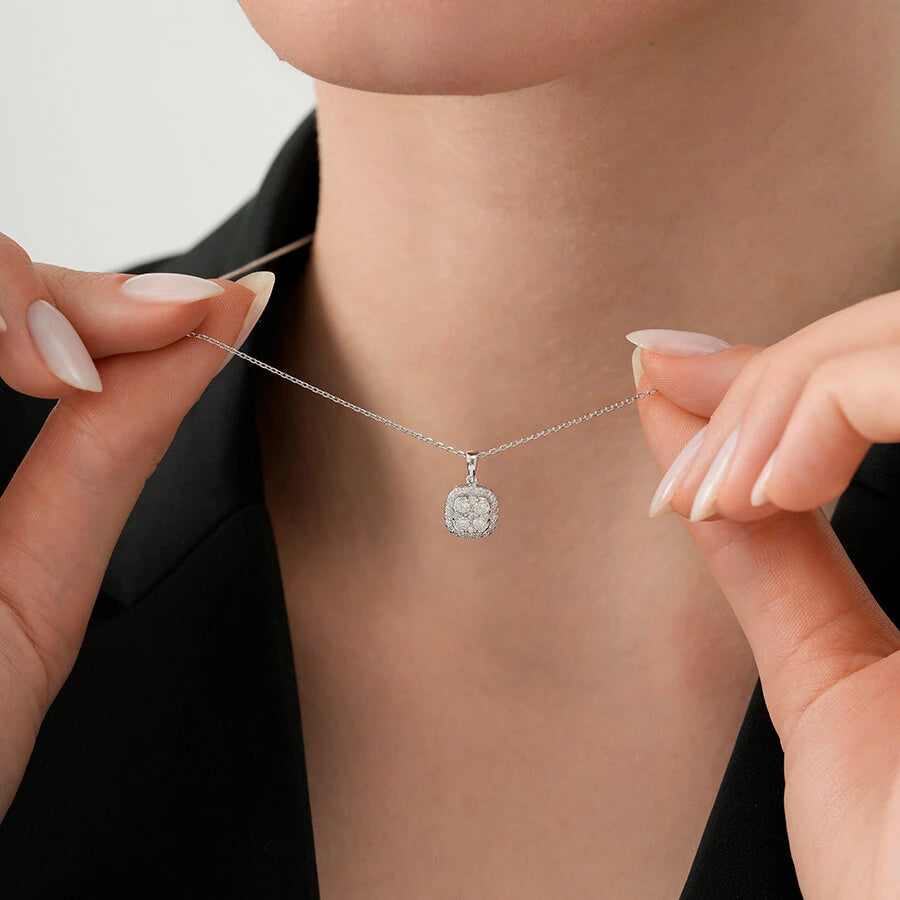 0.28 ct. Diamant Trend Halskette