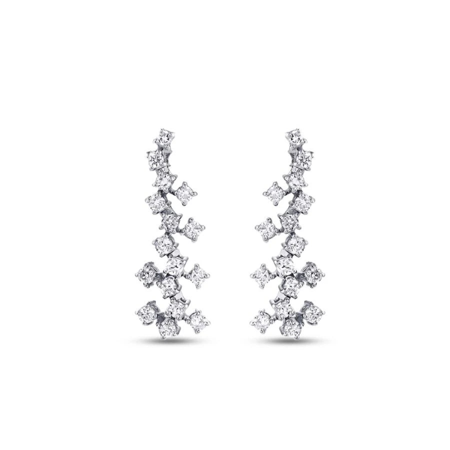 0.65 ct. Diamant Trend Ohrringe