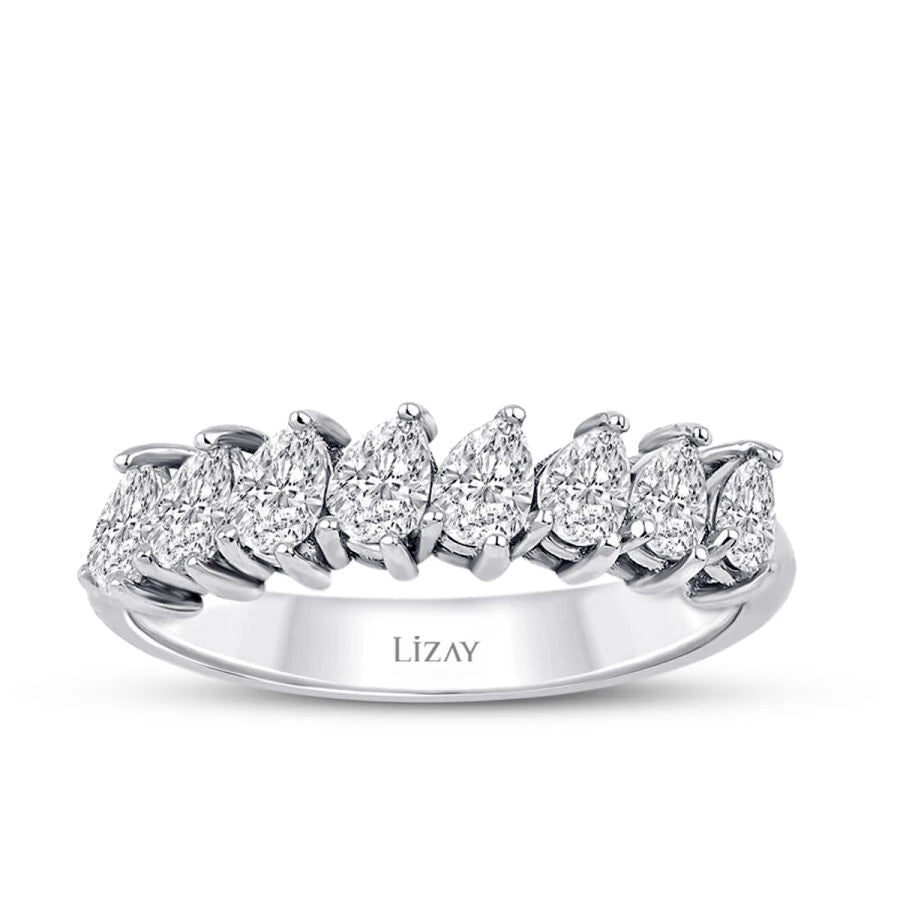 0.66 ct. Diamant Tropfen Trend Ring