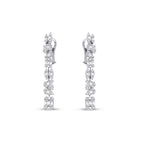 2.01 ct. Diamant Baguette Ohrringe