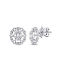 0.46 ct. Diamant Baguette Ohrringe