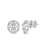 0.46 ct. Diamant Baguette Ohrringe