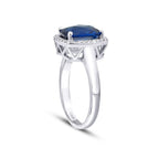 2.27 ct. Diamant Saphir Ring