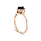 0.21 ct. Diamant Tropfen Ring