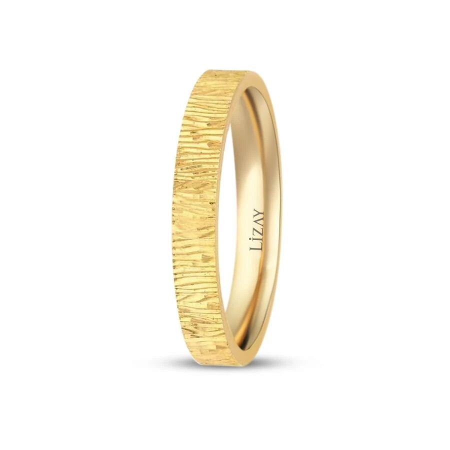 Klassischer Gold Ehering