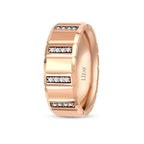 Gold Design Rosen Ehering